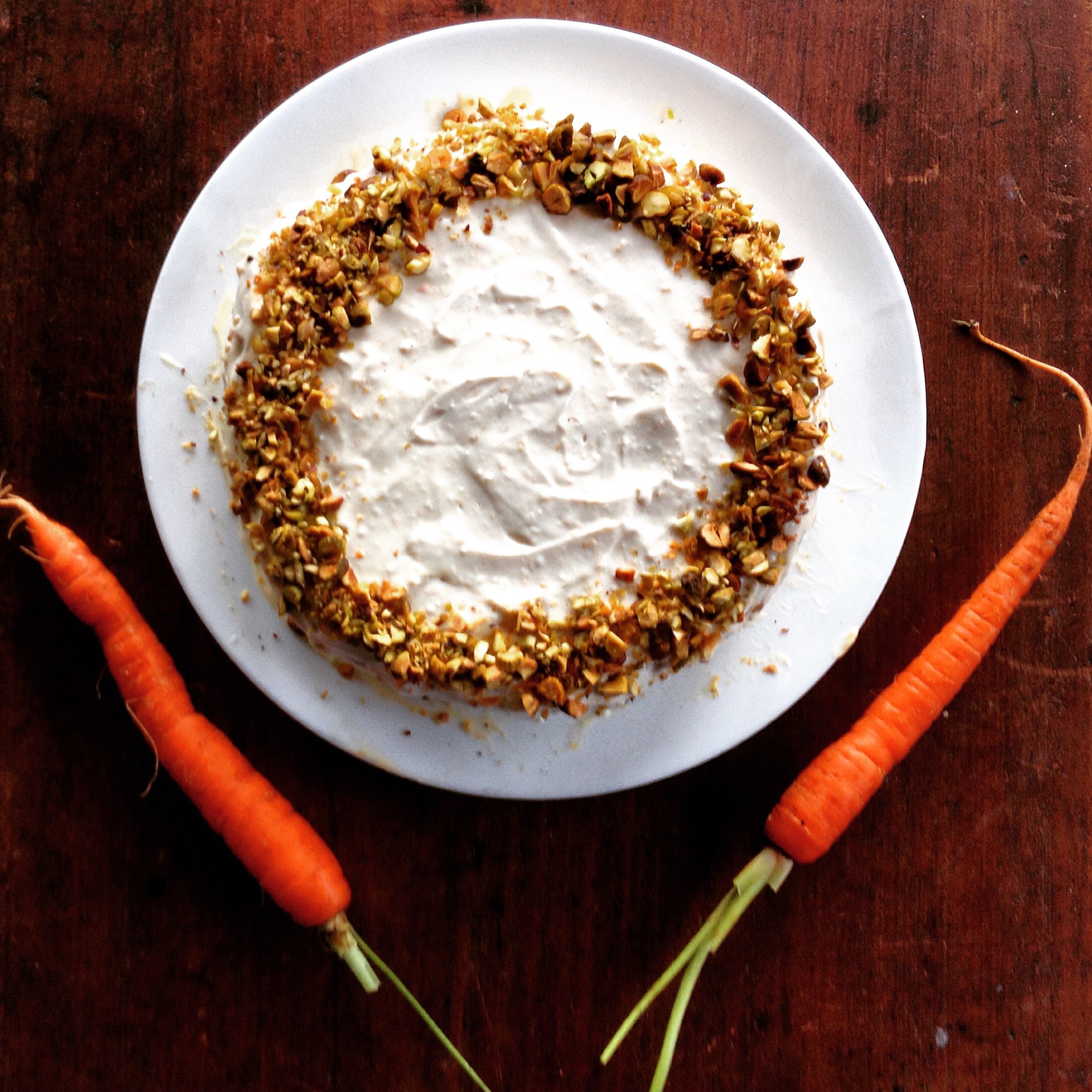 carrot cake with pumpkin & coconut