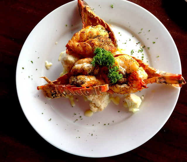 Grilled Lobser à la Restaurante El Timón